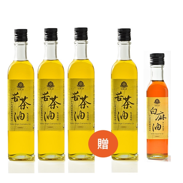 賴記苦茶油買三送二組合