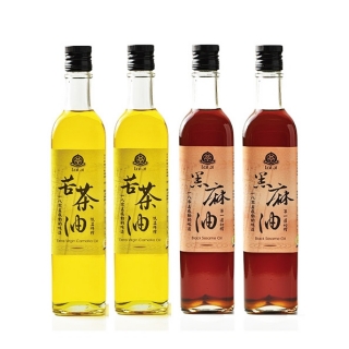 賴記小資月子組|苦茶油2瓶+黑麻油2瓶 賴記小資月子組|苦茶油2瓶+黑麻油2瓶
